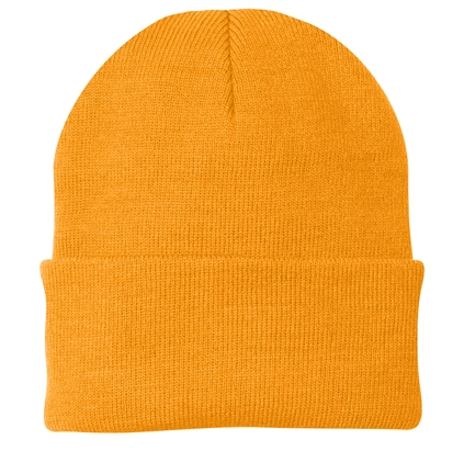 Athletic Gold Port & Co™ Knit Cap